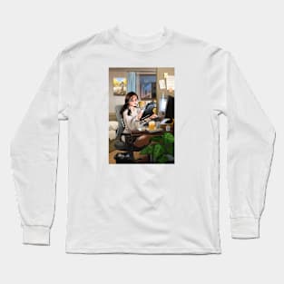 Let's draw something Long Sleeve T-Shirt